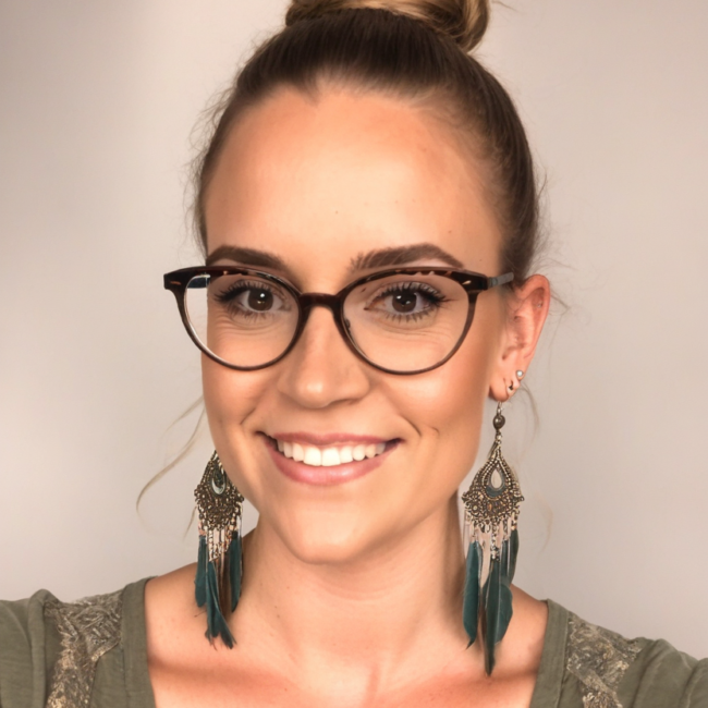 Magdalena Gajdzińska podczas pracy